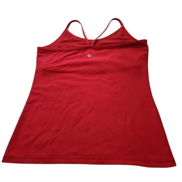 Lululemon Red Women's Tank Top - Picture 2 of 3